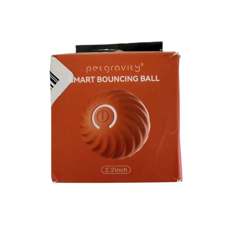 Petgravity Smart Bouncing Ball Interactive Dog Toy USB Rechargeable PG-DT046 NEW